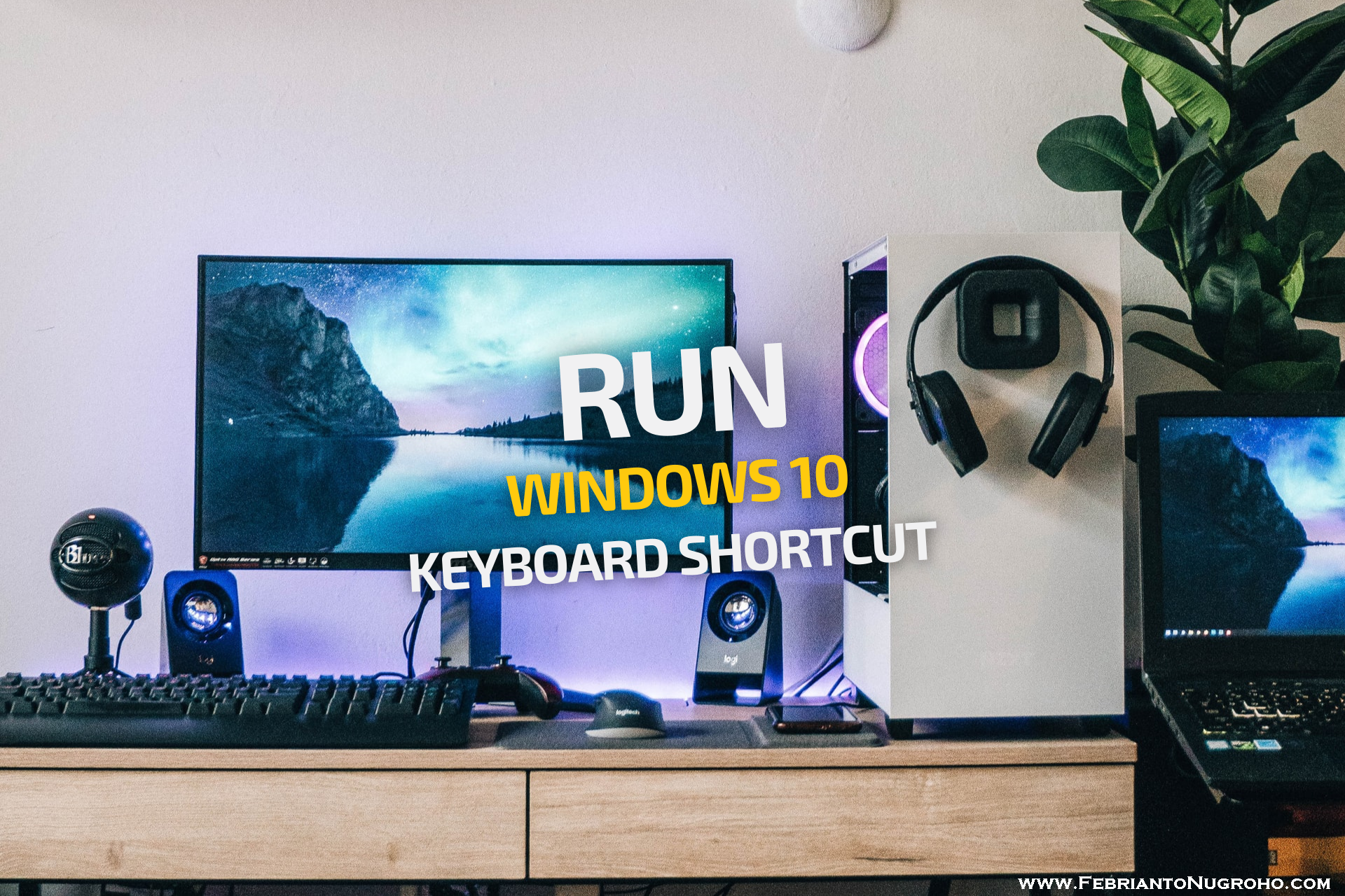 Membuka Utilitas Run di Windows 10 via Keyboard Shortcut